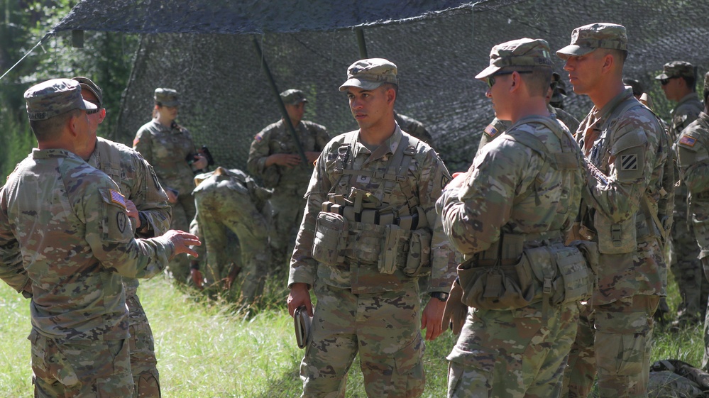 XVIII Airborne Corps Best Squad Land Navigation