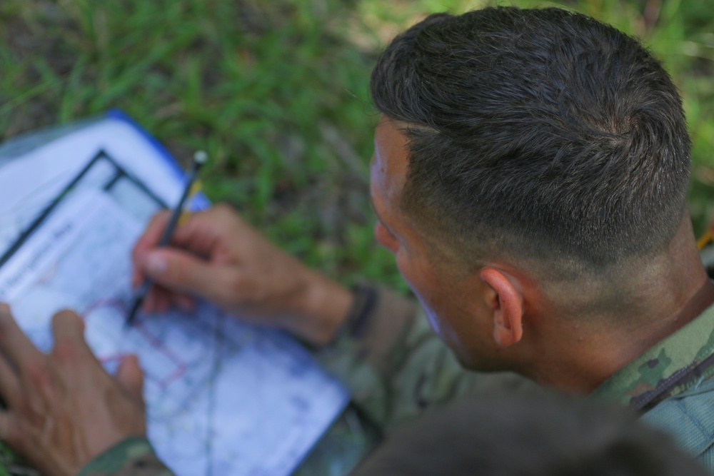 XVIII Airborne Corps Best Squad Land Navigation