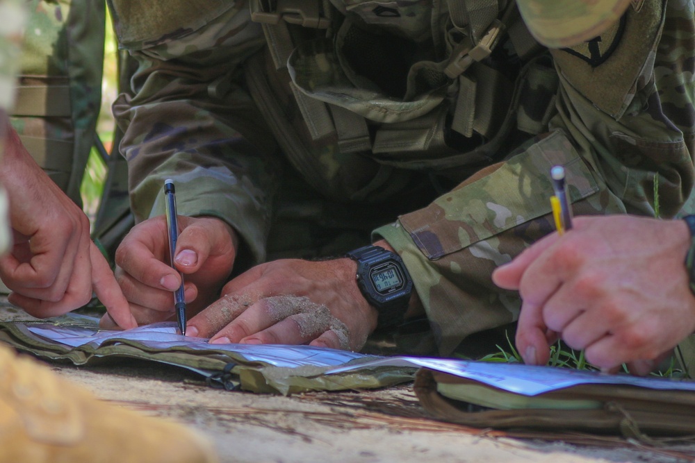 XVIII Airborne Corps Best Squad Land Navigation