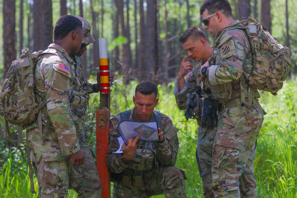 XVIII Airborne Corps Best Squad Land Navigation