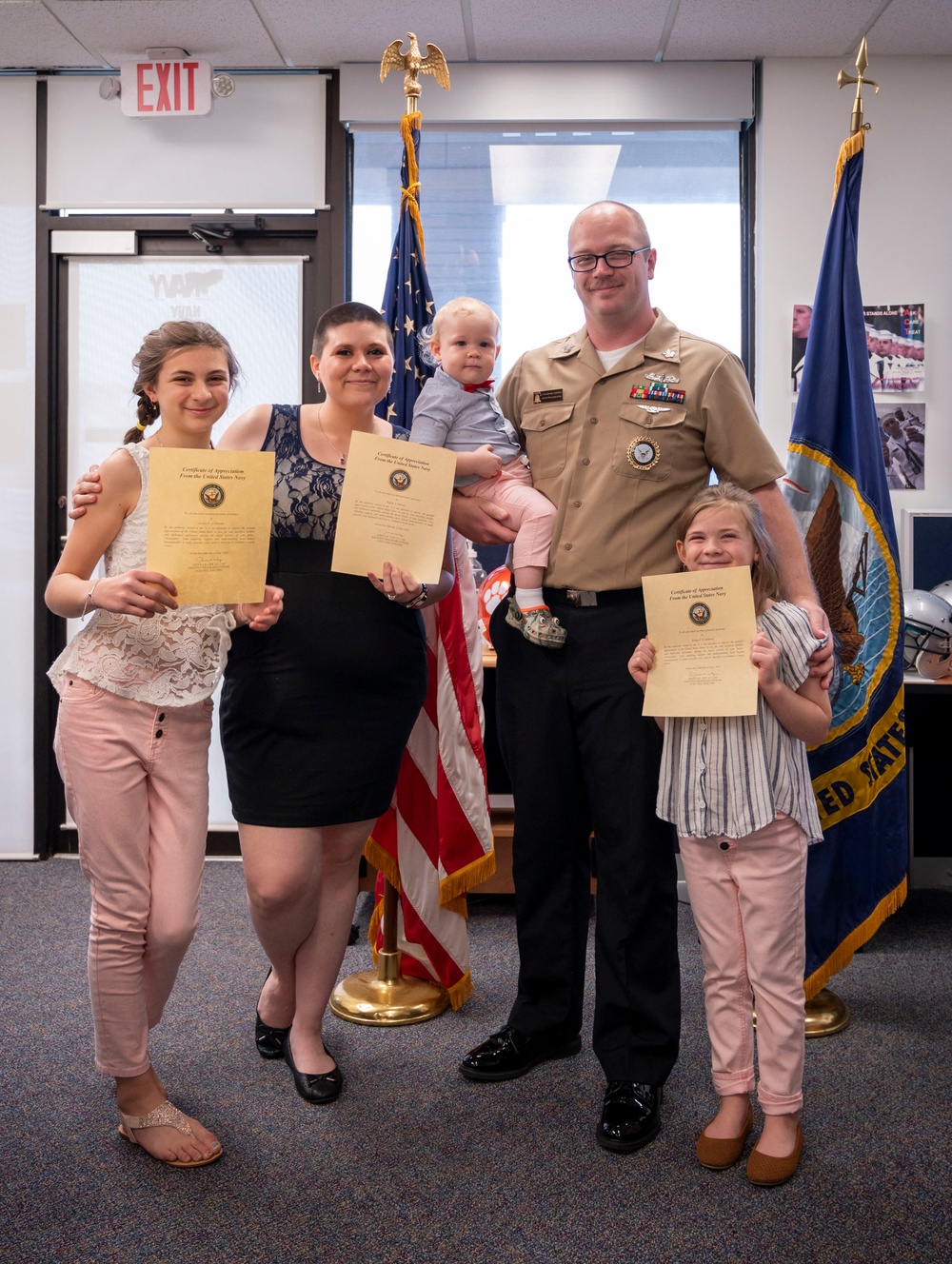 San Diego native reenlists for six years in the Navy