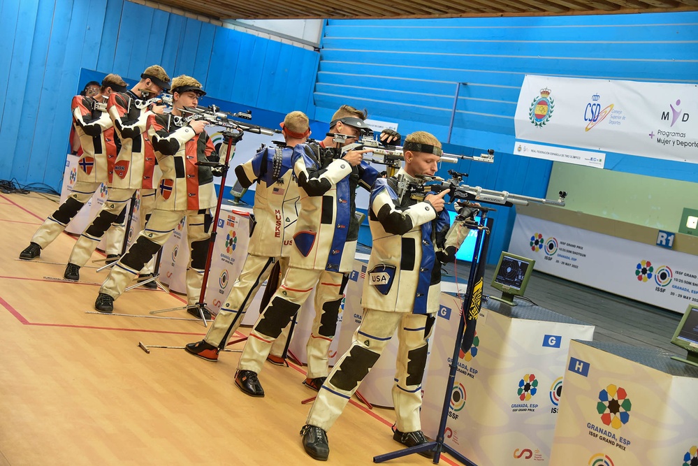 US Soldiers Compete Internationally in Air Rifle