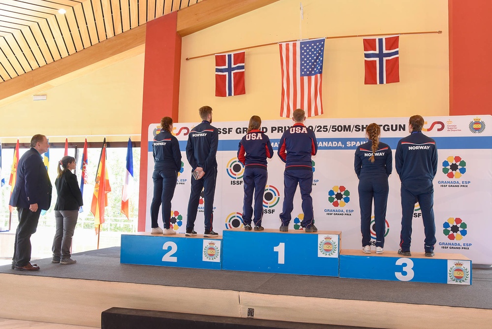 It's a Gold Medal in Smallbore for Team USA