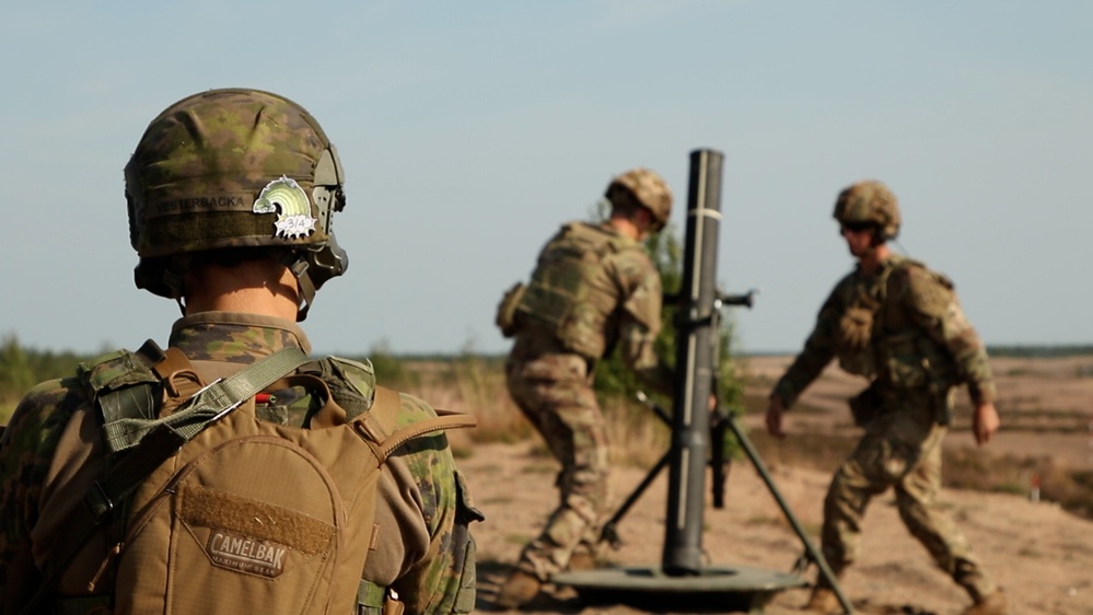 U.S. and Finnish armies strengthen interoperability with combined training