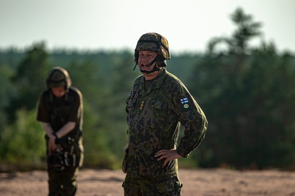 U.S. and Finnish armies strengthen interoperability with combined training