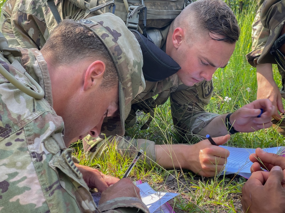 XVIII Airborne Corps Best Squad Land Navigation