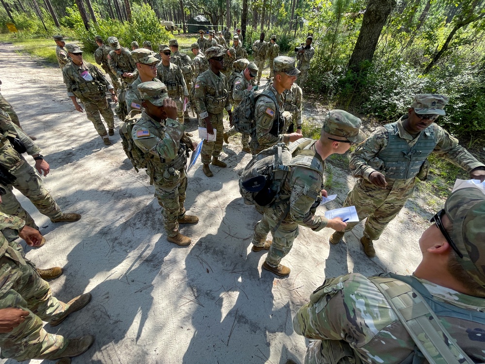 XVIII Airborne Corps Best Squad Competition Land Navigation