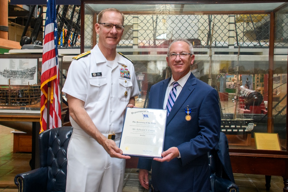 Navy Installations Command's Fleet and Family Readiness Leader Retires with Honor