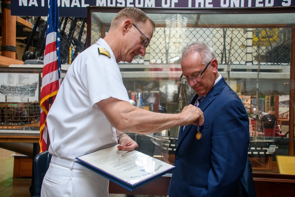 Navy Installations Command's Fleet and Family Readiness Leader Retires with Honor