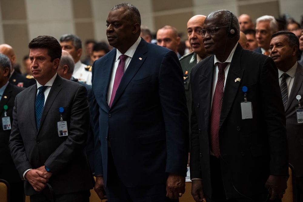 SECDEF Attends Conference of Defense Ministers of the Americas (CDMA)