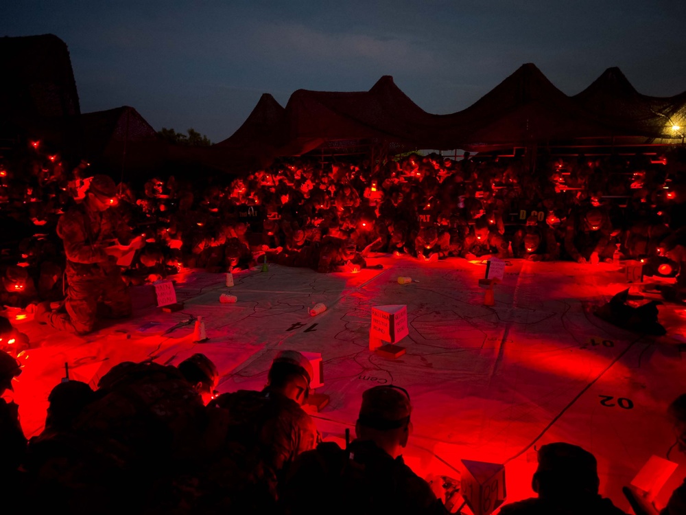 2nd Regiment, Advanced Camp, Night Land Navigation | CST 2022