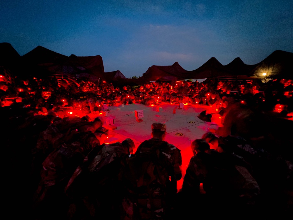2nd Regiment, Advanced Camp, Night Land Navigation | CST 2022