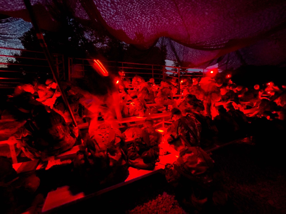 2nd Regiment, Advanced Camp, Night Land Navigation | CST 2022