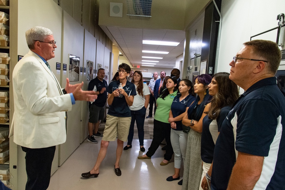 Dover AFB Honorary CCs, civic leaders tour AFMAO, AFMES, JPED