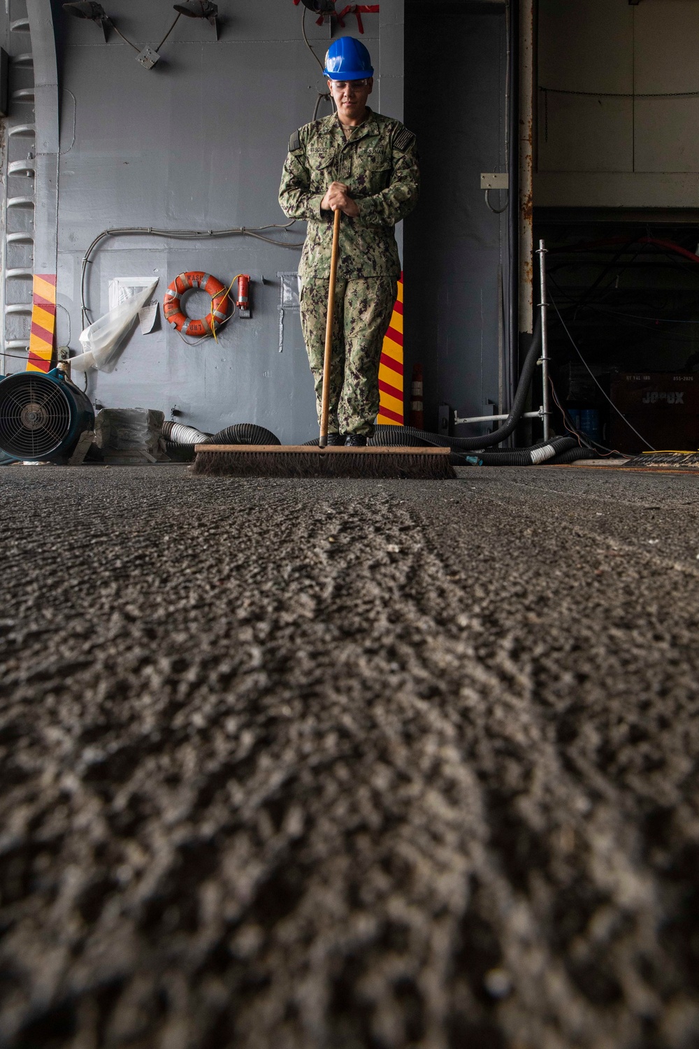 Cleaning The Deckplates