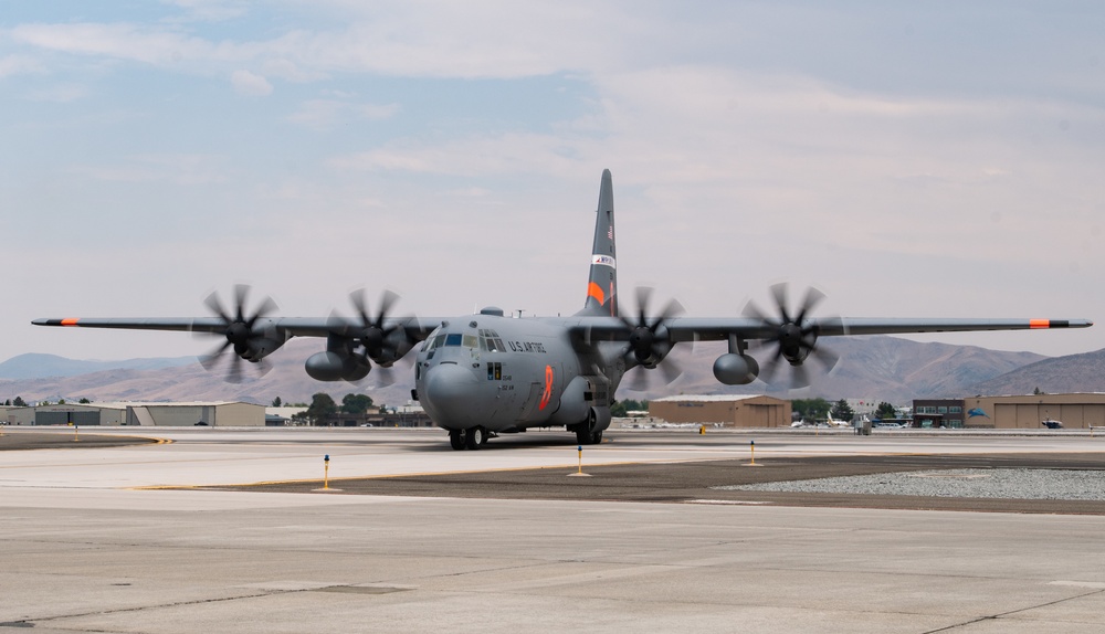 152nd Airlift Wing Commander flies Final Flight before departing for job at the Pentagon