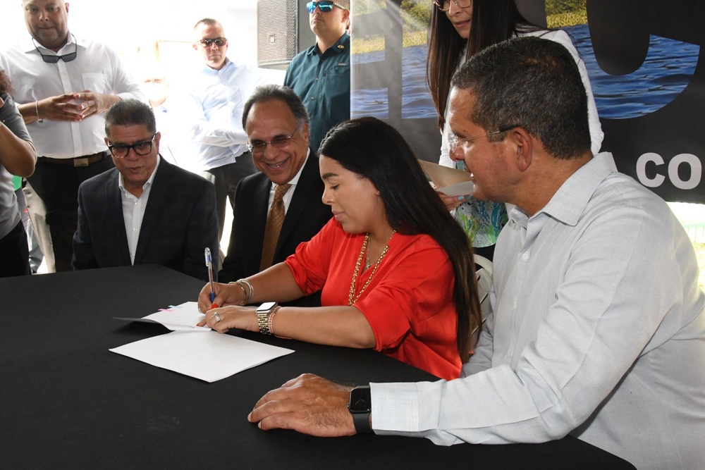 USACE signs Project Partnership Agreement for Caño Matín Peña Ecosystem Restoration Project in San Juan, Puerto Rico