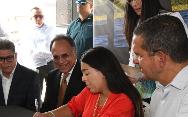 USACE signs Project Partnership Agreement for Caño Matín Peña Ecosystem Restoration Project in San Juan, Puerto Rico