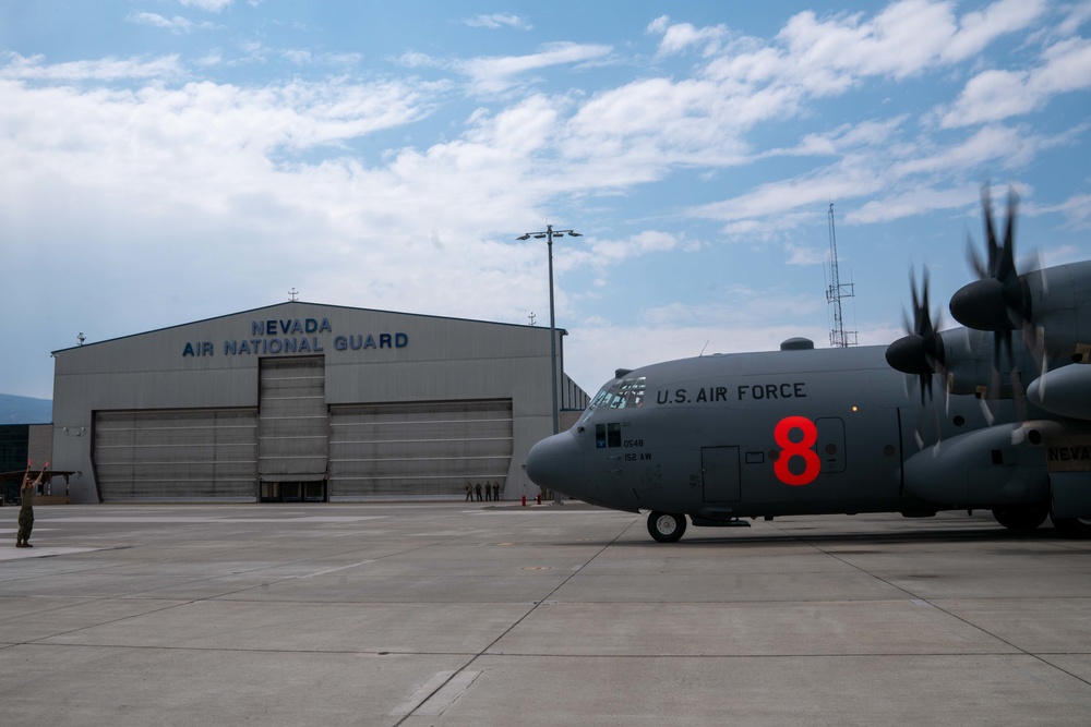 Fini flight executed for 152nd Airlift Wing commander, Col. Jeremy Ford