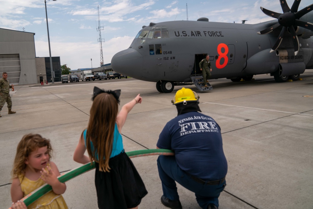 Fini flight executed for 152nd Airlift Wing commander, Col. Jeremy Ford