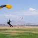 The U.S. Army Parachute Team skydives in southern California