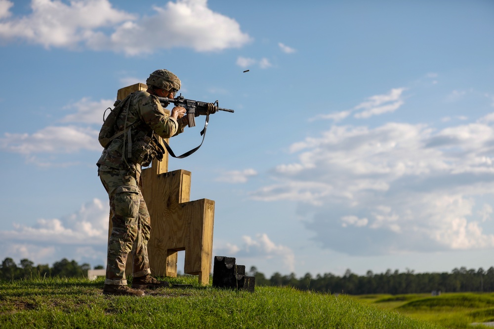 XVIII Airborne Corps Best Squad Competition Qualification Range