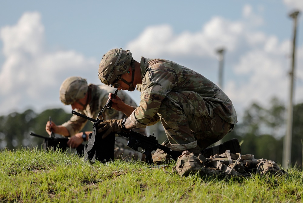 XVIII Airborne Corps Best Squad Competition Qualification Range