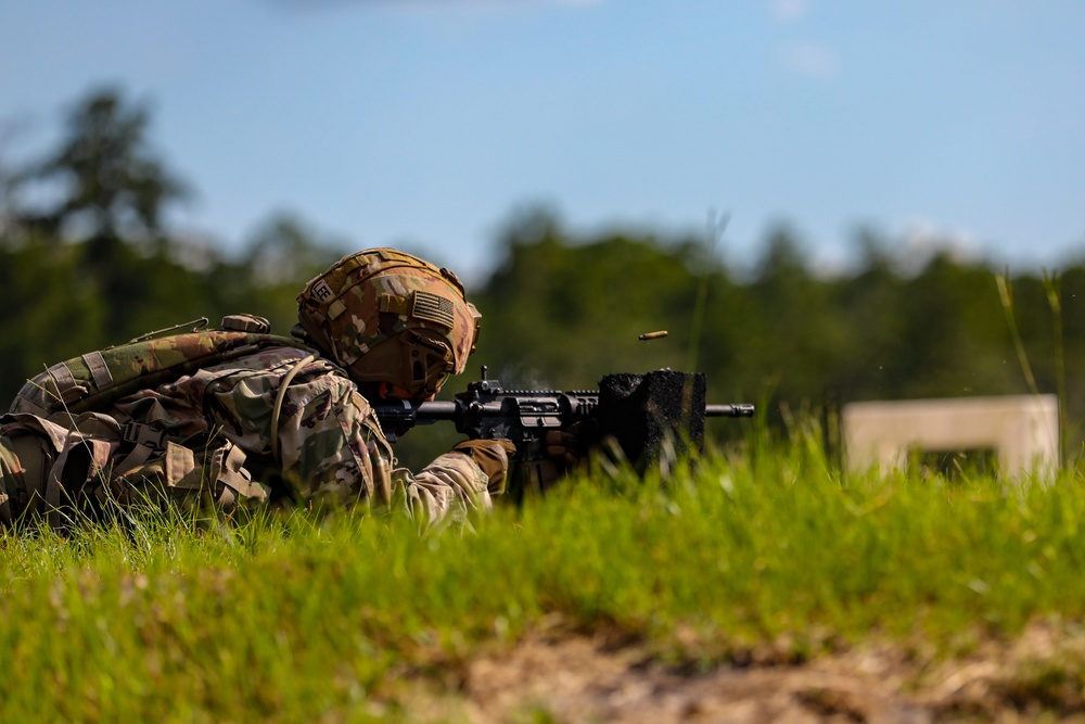 XVIII Airborne Corps Best Squad Competition Qualification Range