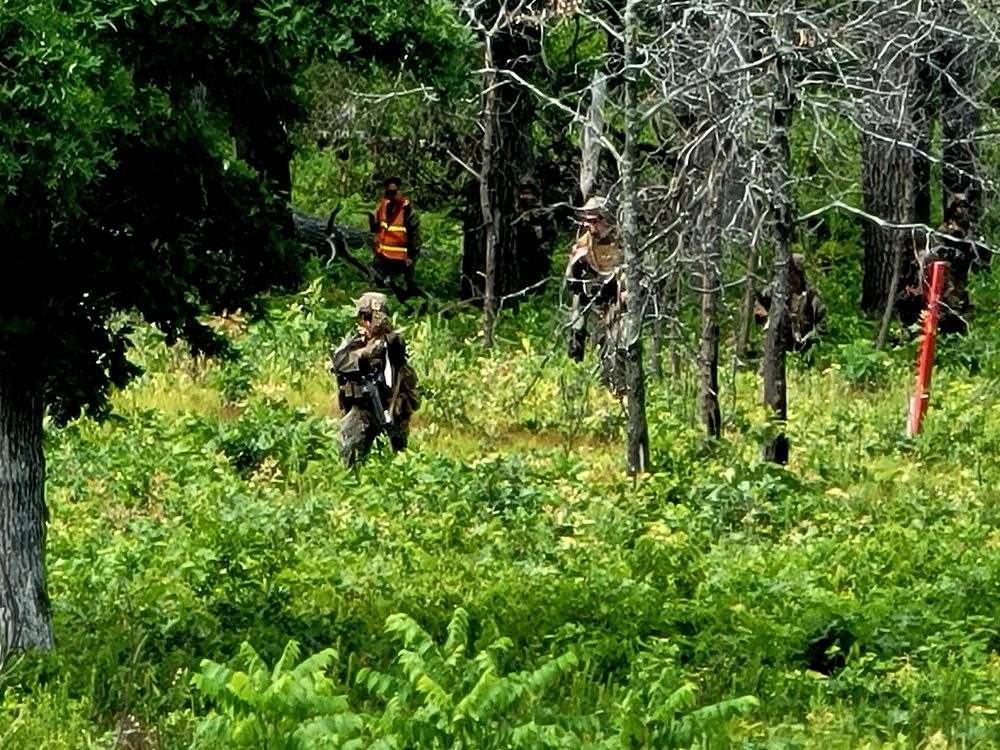 2nd Battalion, 24th Marines conduct field training at Fort McCoy