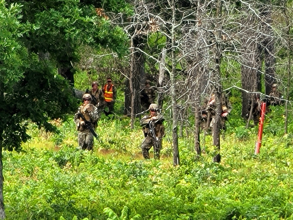 2nd Battalion, 24th Marines conduct field training at Fort McCoy