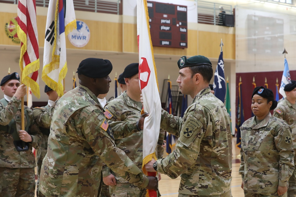 Headquarters and Headquarters Battalion Eighth Army Changes Responsibility