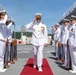 Retirement and Change of Command Ceremony held aboard USNS Mercy (T-AH 19) during Pacific Partnership 2022