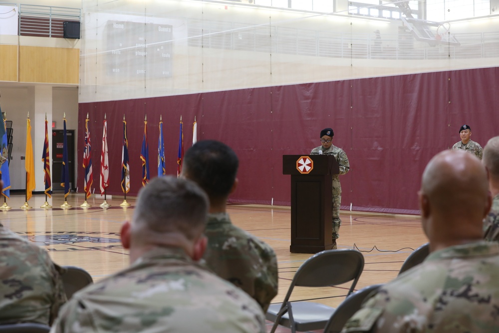 Headquarters and Headquarters Battalion Eighth Army Changes Responsibility