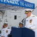 Retirement and Change of Command Ceremony held aboard USNS Mercy (T-AH 19) during Pacific Partnership 2022