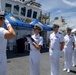 Retirement and Change of Command Ceremony held aboard USNS Mercy (T-AH 19) during Pacific Partnership 2022