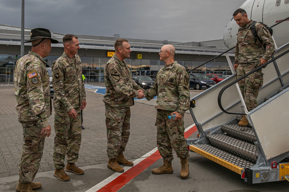 Greywolf Brigade arrives in Poland