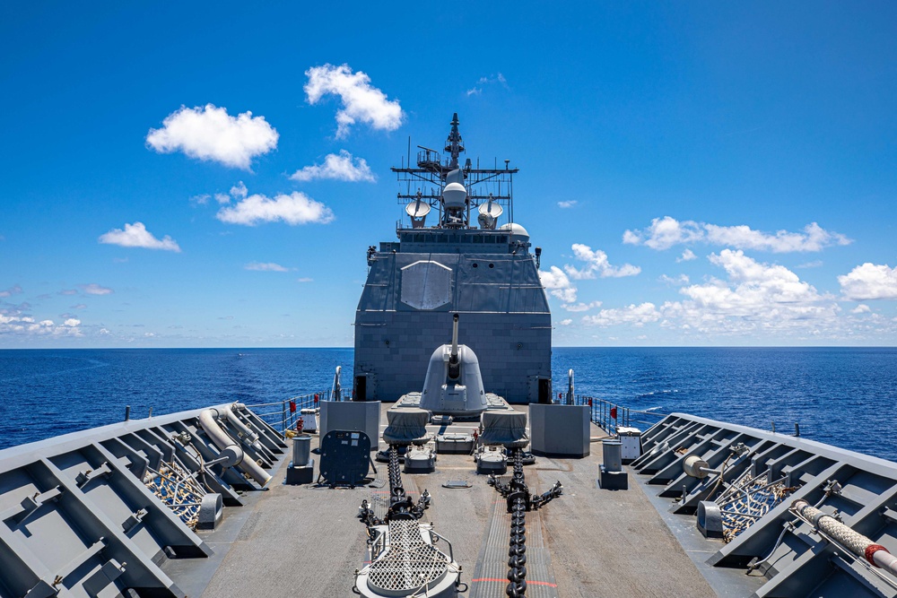 USS Chancellorsville Conducts Routine Operations