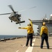 Sailors conduct flight operations