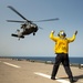 Sailors conduct flight operations