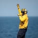 Sailors conduct flight operations