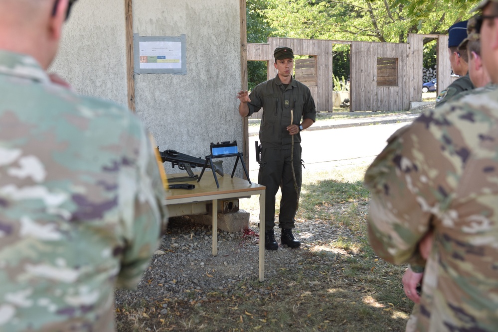 Vermont National Guard Visits Austrian Urban Training Facility