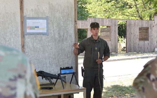 Vermont National Guard Visits Austrian Urban Training Facility