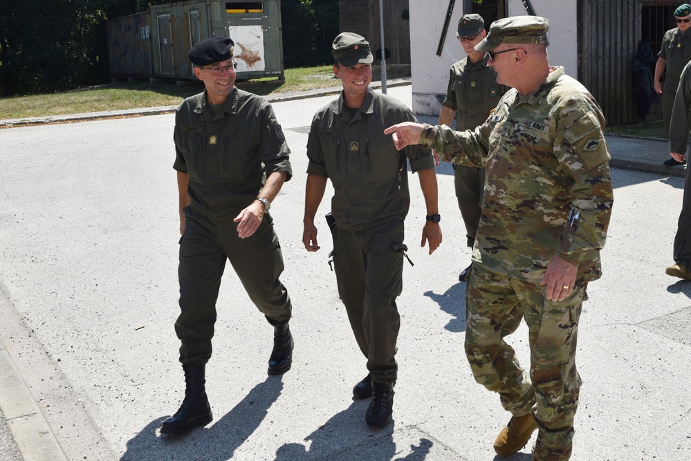 Vermont National Guard Visits Austrian Urban Training Facility