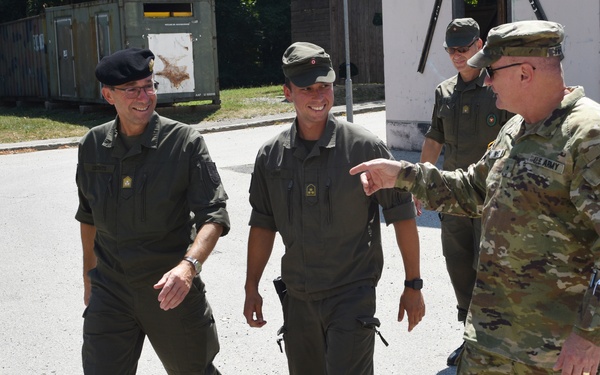 Vermont National Guard Visits Austrian Urban Training Facility