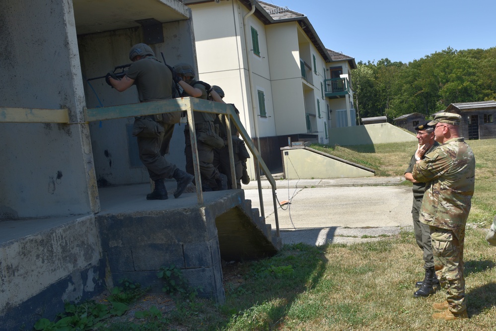 Vermont National Guard Visits Austrian Urban Training Facility