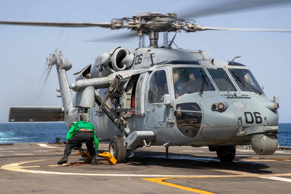 Flight Operations Aboard the USS Sioux City