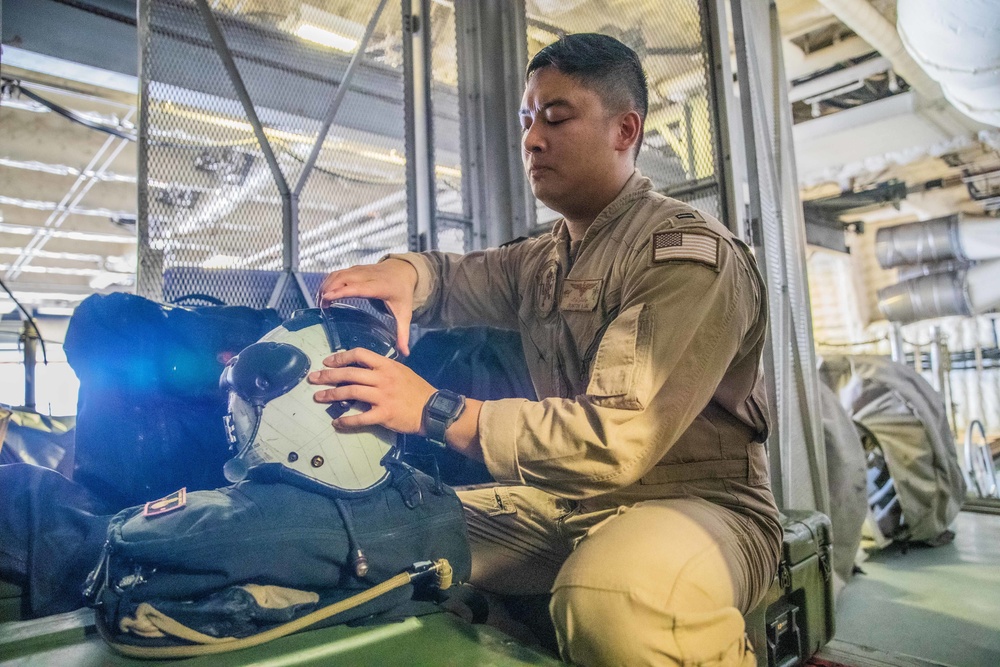 Flight Operations Aboard the USS Sioux City