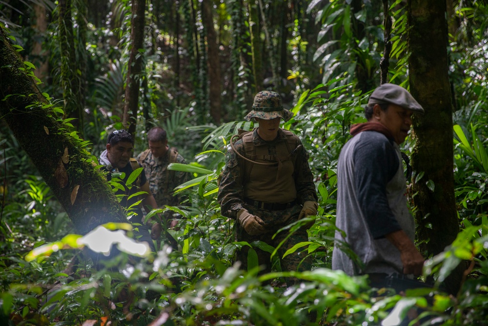 U.S. Marines and Local Environmentalists Survey the Jungle | Task Force Koa Moana 22