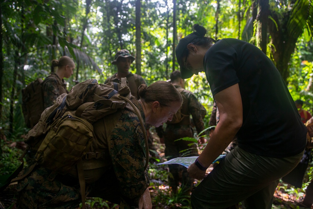 U.S. Marines and Local Environmentalists Survey the Jungle | Task Force Koa Moana 22