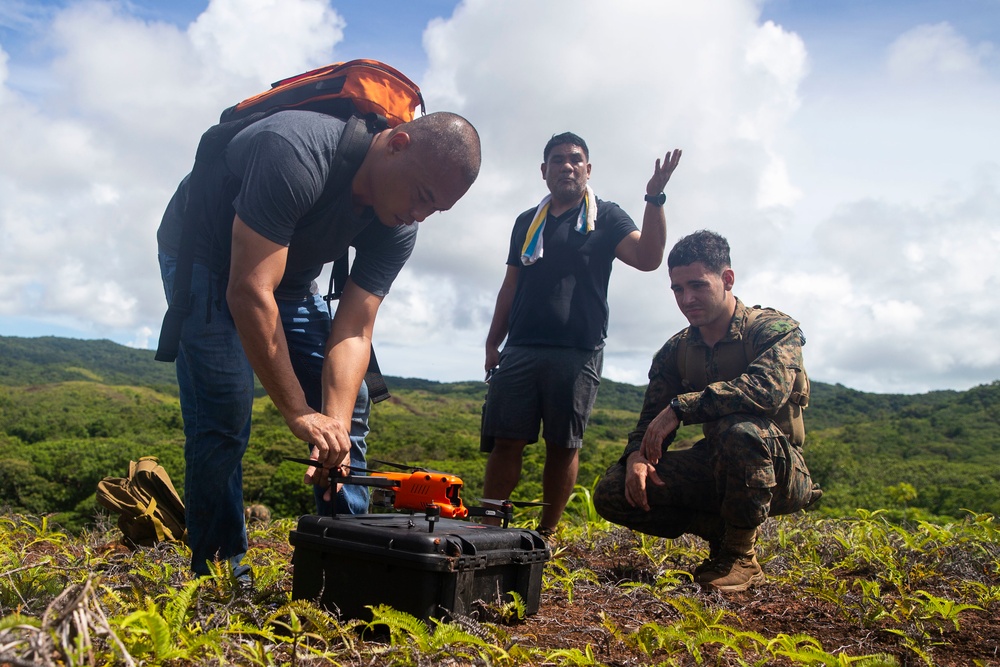 U.S. Marines and Local Environmentalists Survey the Jungle | Task Force Koa Moana 22